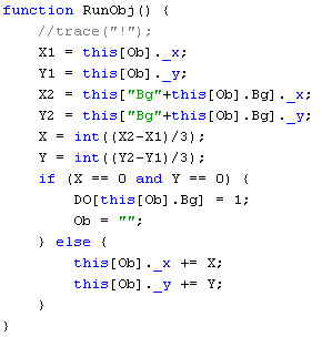 Код программы